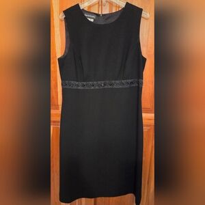 Donna Morgan Black Midi Dress